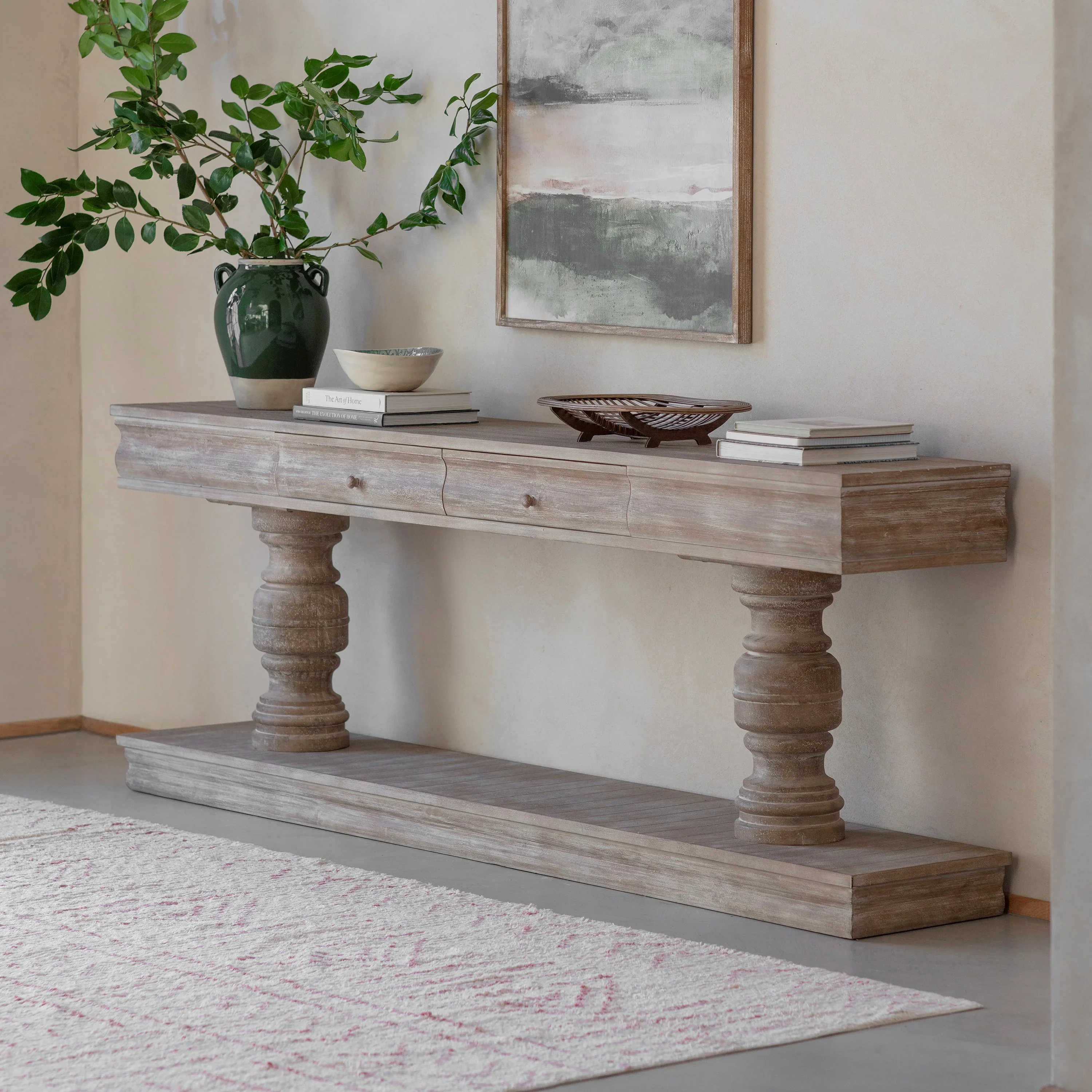 ILKLEY LARGE HERITAGE CONSOLE TABLE