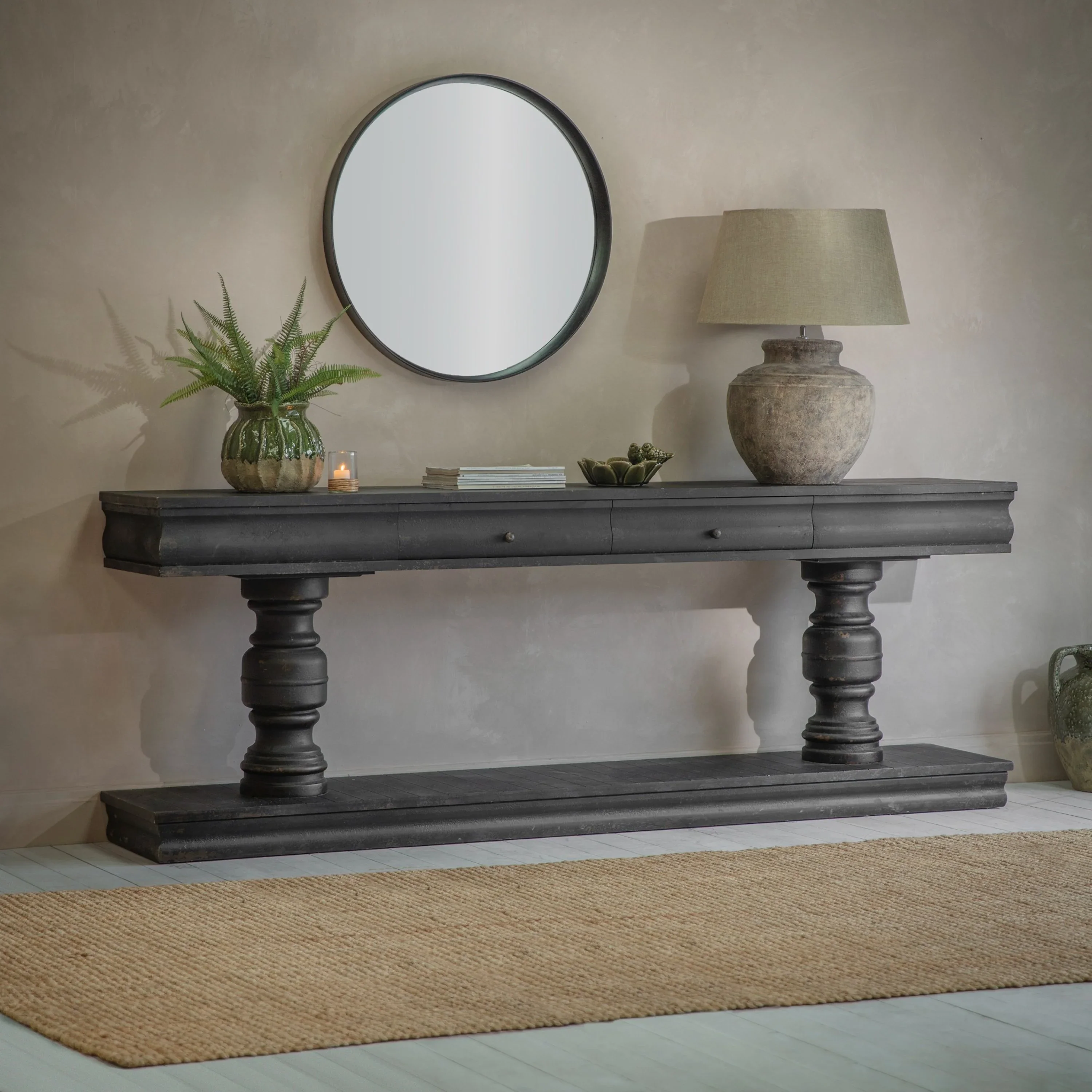 CLOVELLY LARGE HERITAGE CONSOLE TABLE