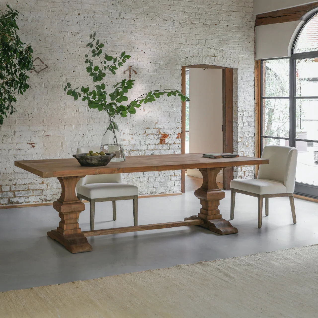 FERNDALE XL RECLAIMED TEAK DINING TABLE