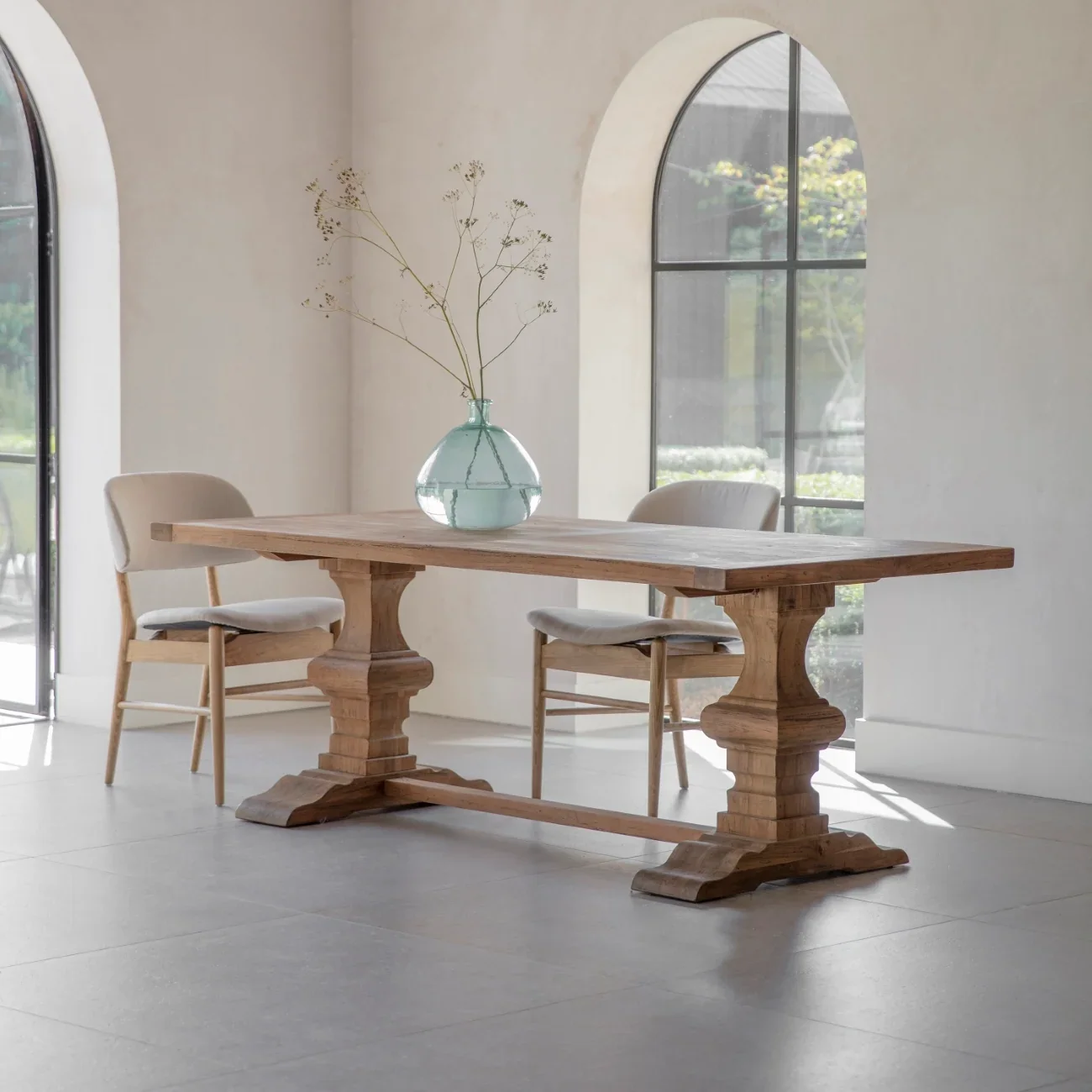 FERNDALE LARGE RECLAIMED TEAK DINING TABLE