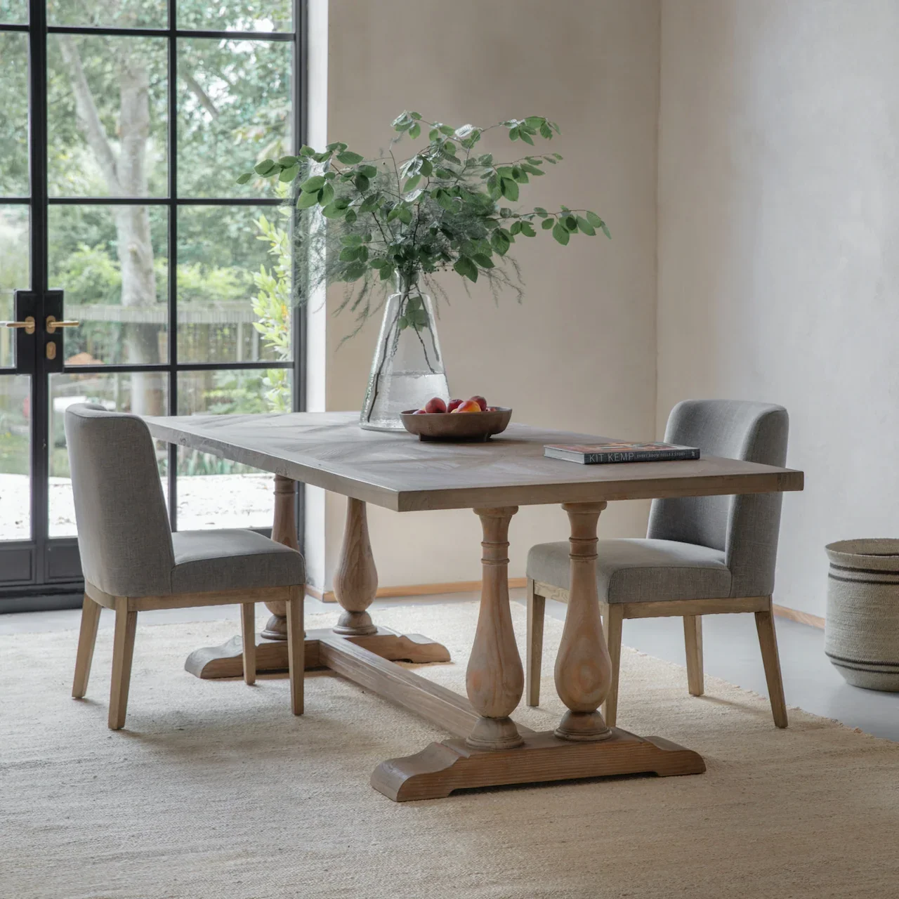 BRAMPTON XL RECLAIMED PINE DINING TABLE