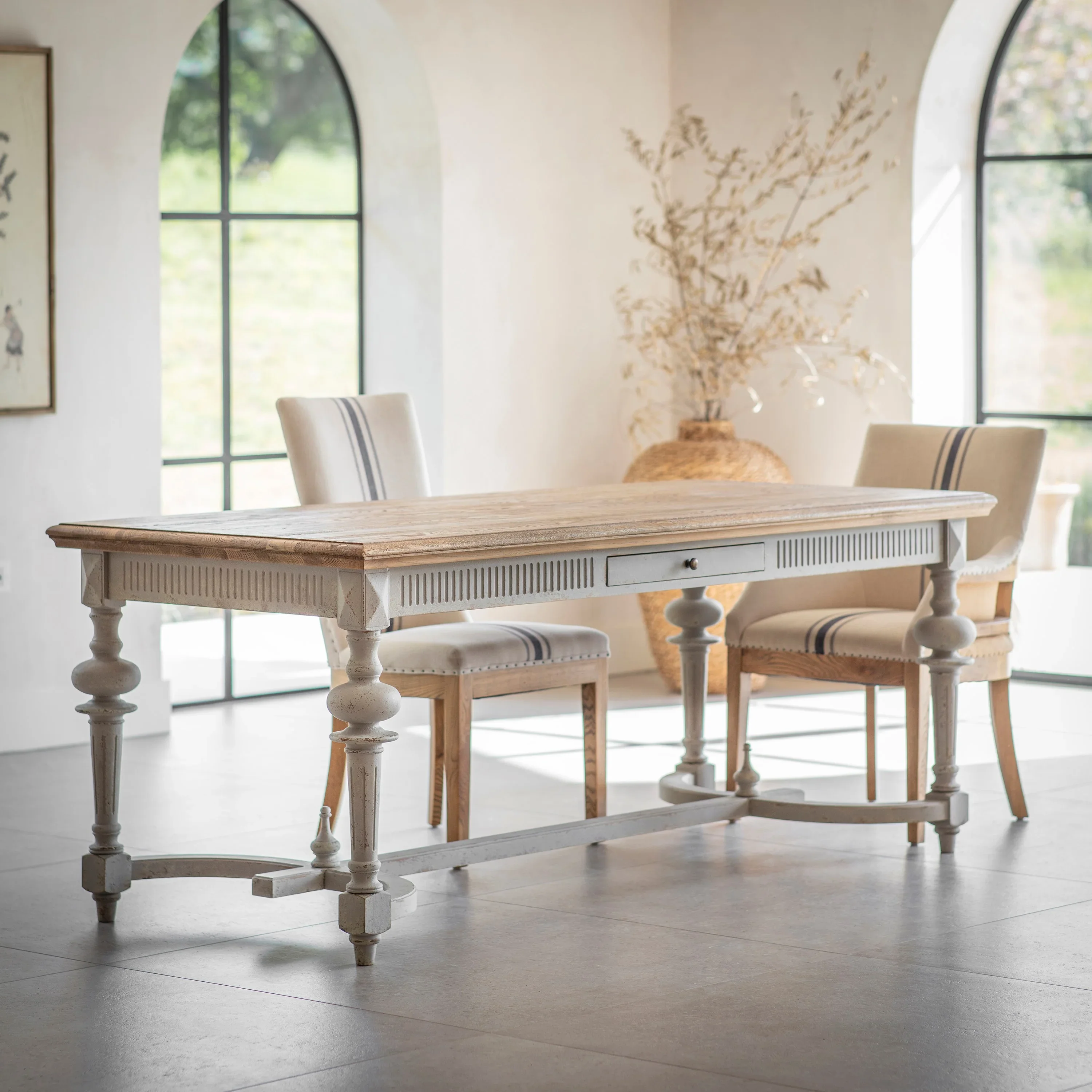 COLLINSON FRENCH STYLE DINING TABLE