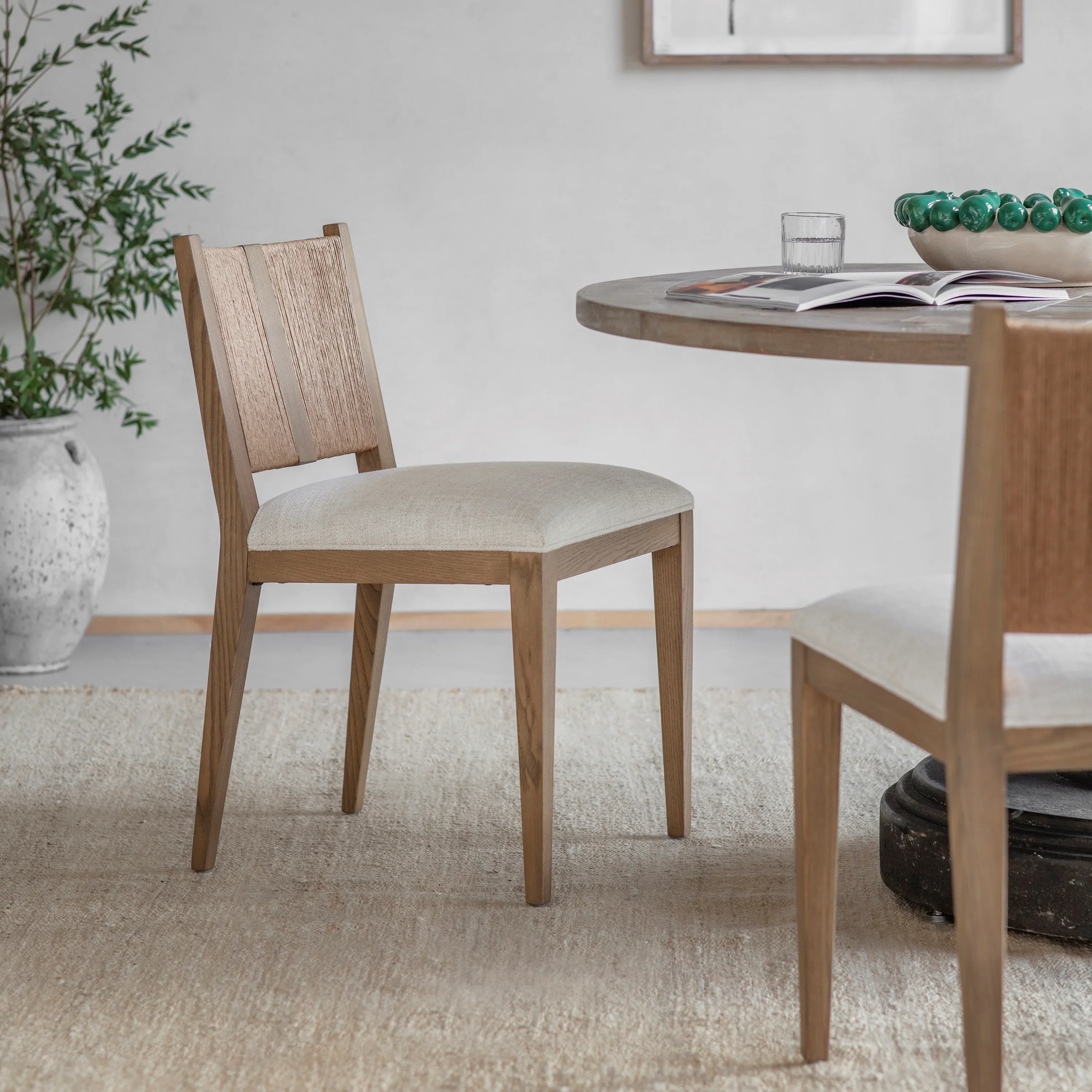 GLENWOOD CORD DINING CHAIR
