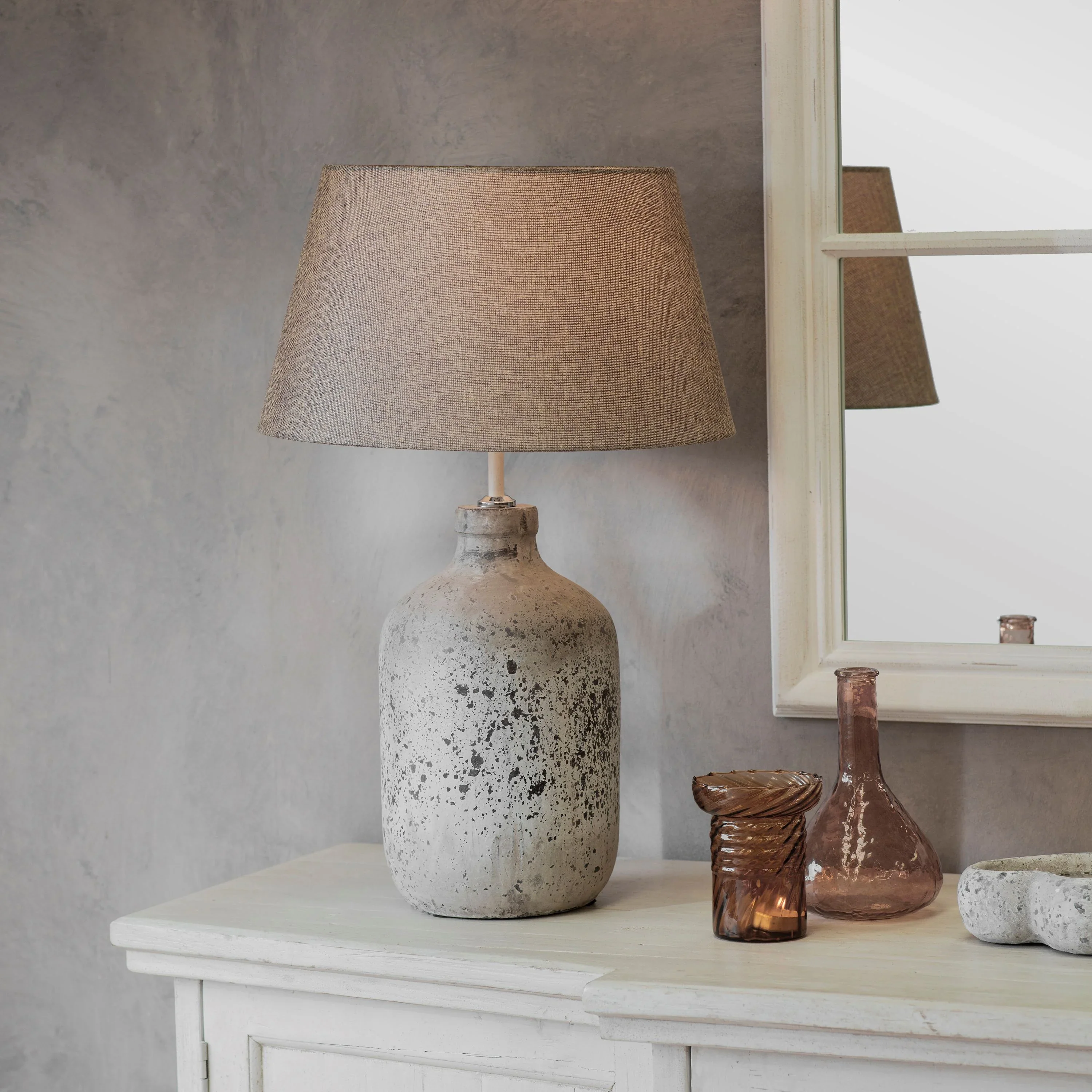BIRKDALE STONE TABLE LAMP